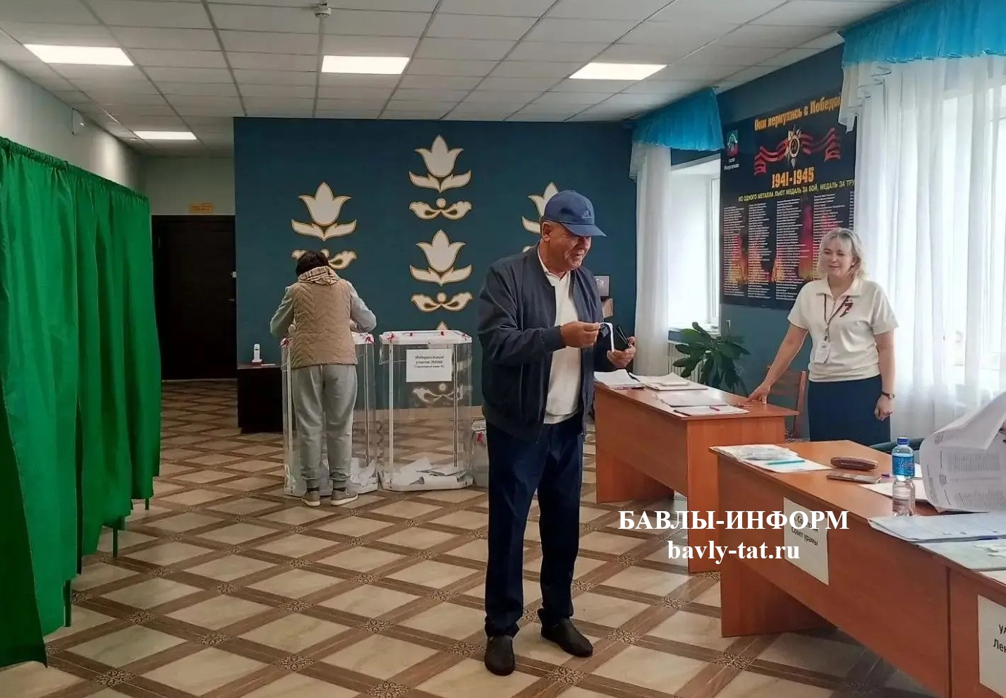 Исергәп авылы тавыш бирү участогы иртәнге сигездә эшли башлады