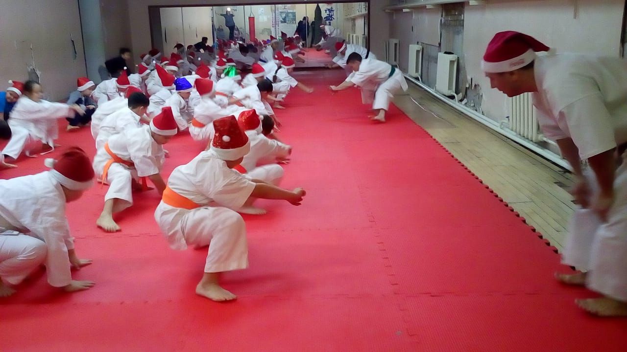 Бавлинские каратисты провели новогоднюю тренировку