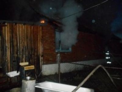 В Бавлинском районе сгорел дом 