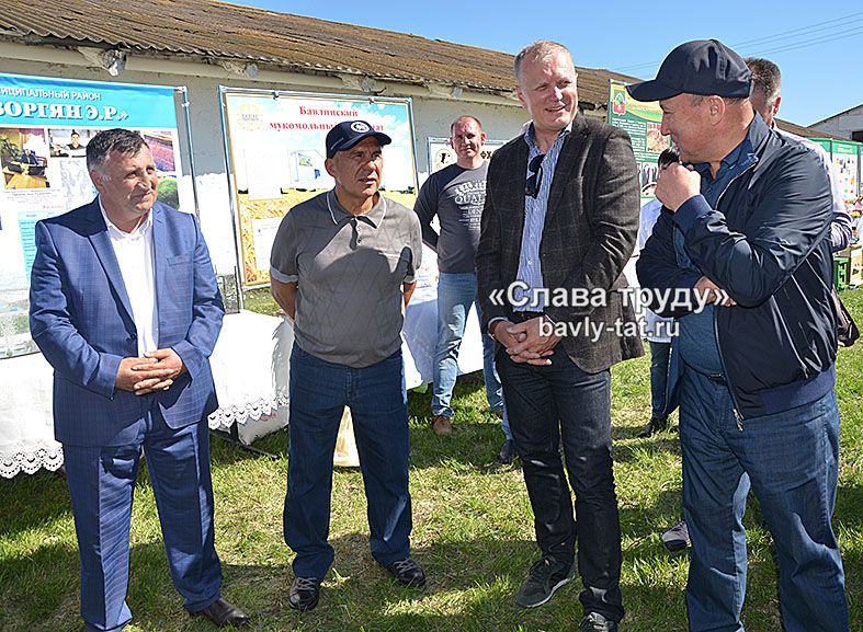 Президент Татарстана посетил Бавлинский район