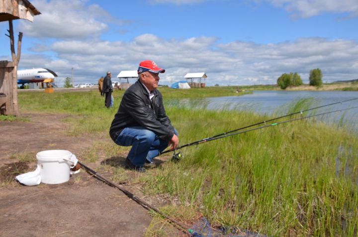 Бавлинские ветераны соревновались в рыбной ловле