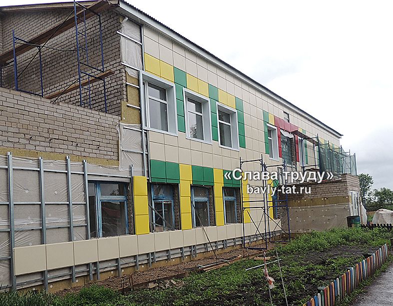 Покровско-Урустамакский детский сад после капитального ремонта примет детей до начало учебного года