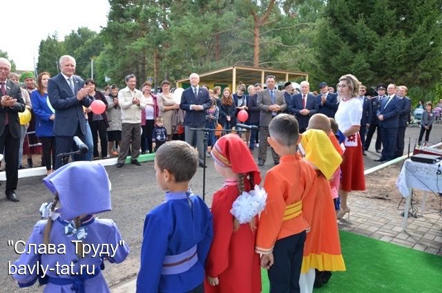 В Бавлинском районе после капремонта открылся детский сад