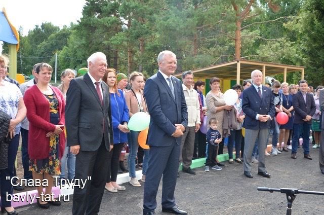 В Бавлинском районе после капремонта открылся детский сад