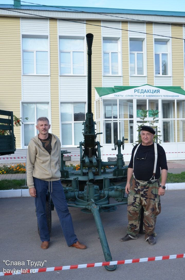 Бавлинский праздник «охраняла» военная техника