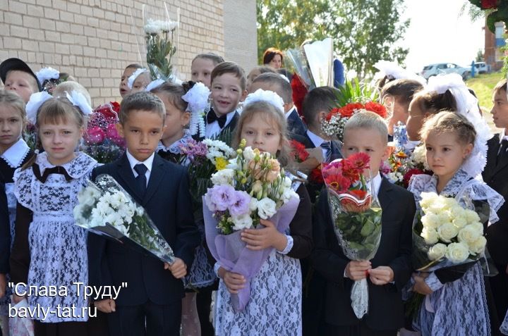 В Бавлинских школах дали старт новому учебному году