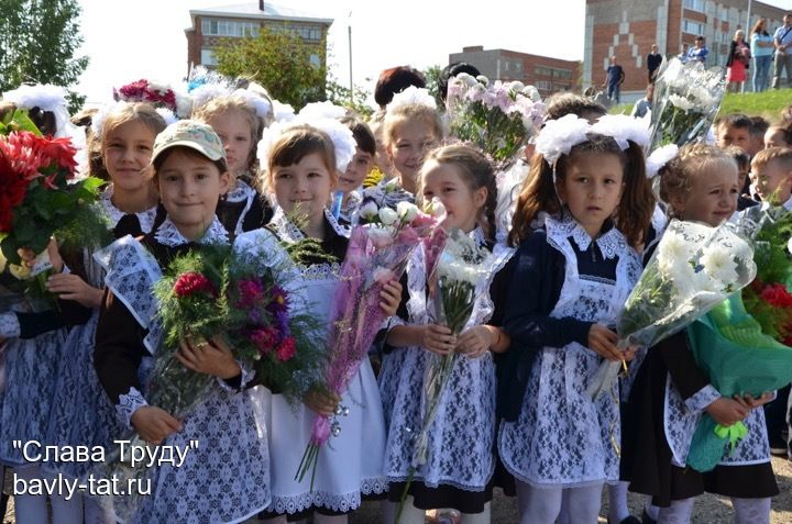 В Бавлинских школах дали старт новому учебному году