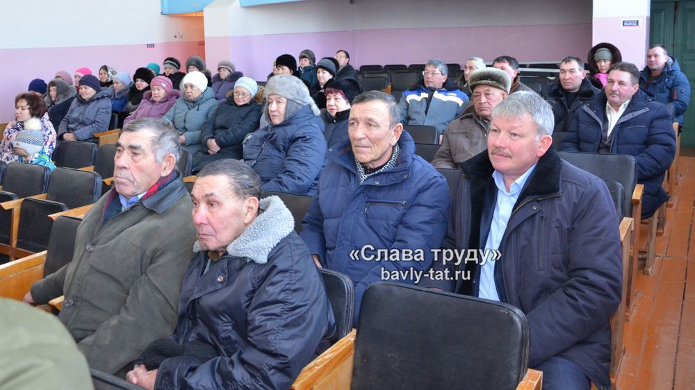 В селе Татарский Кандыз Бавлинского района прошёл сход граждан
