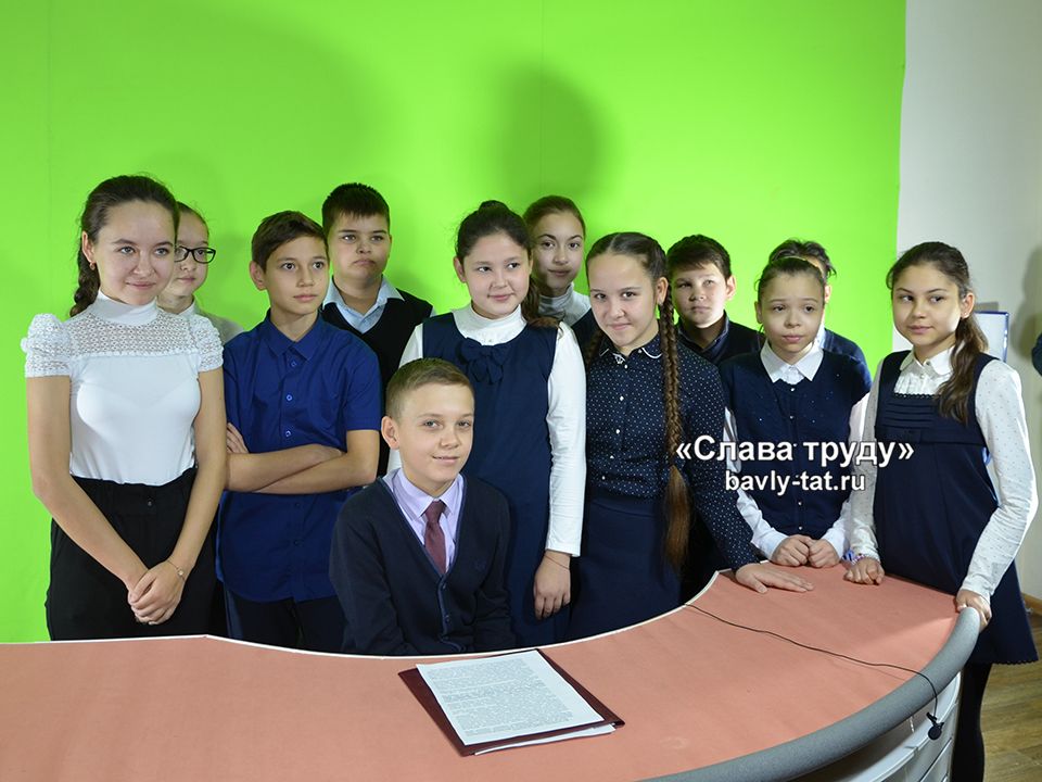 Бавлинские школьники побывали в редакции «Бавлы-информ»