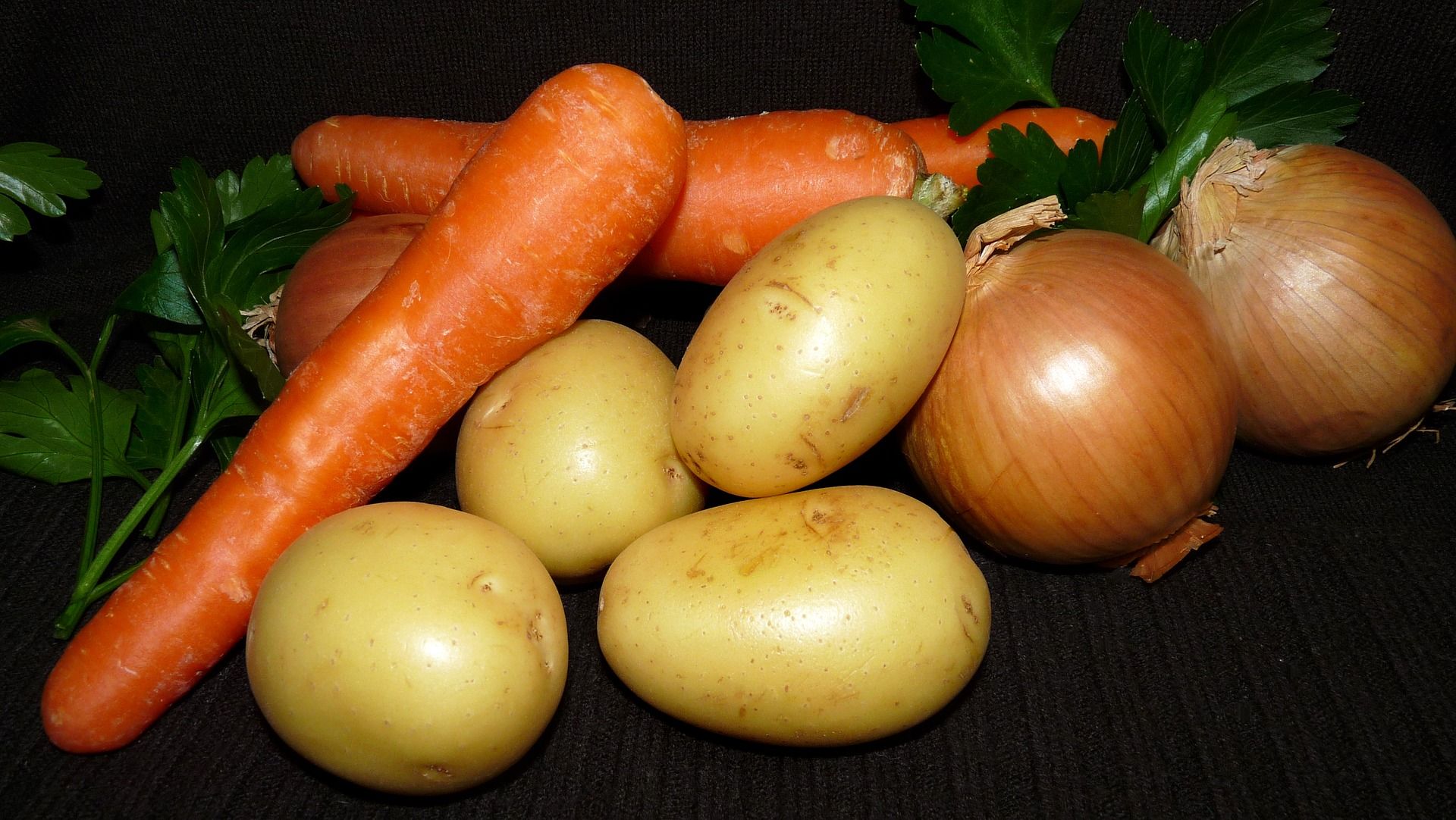 Картофель морковь лук