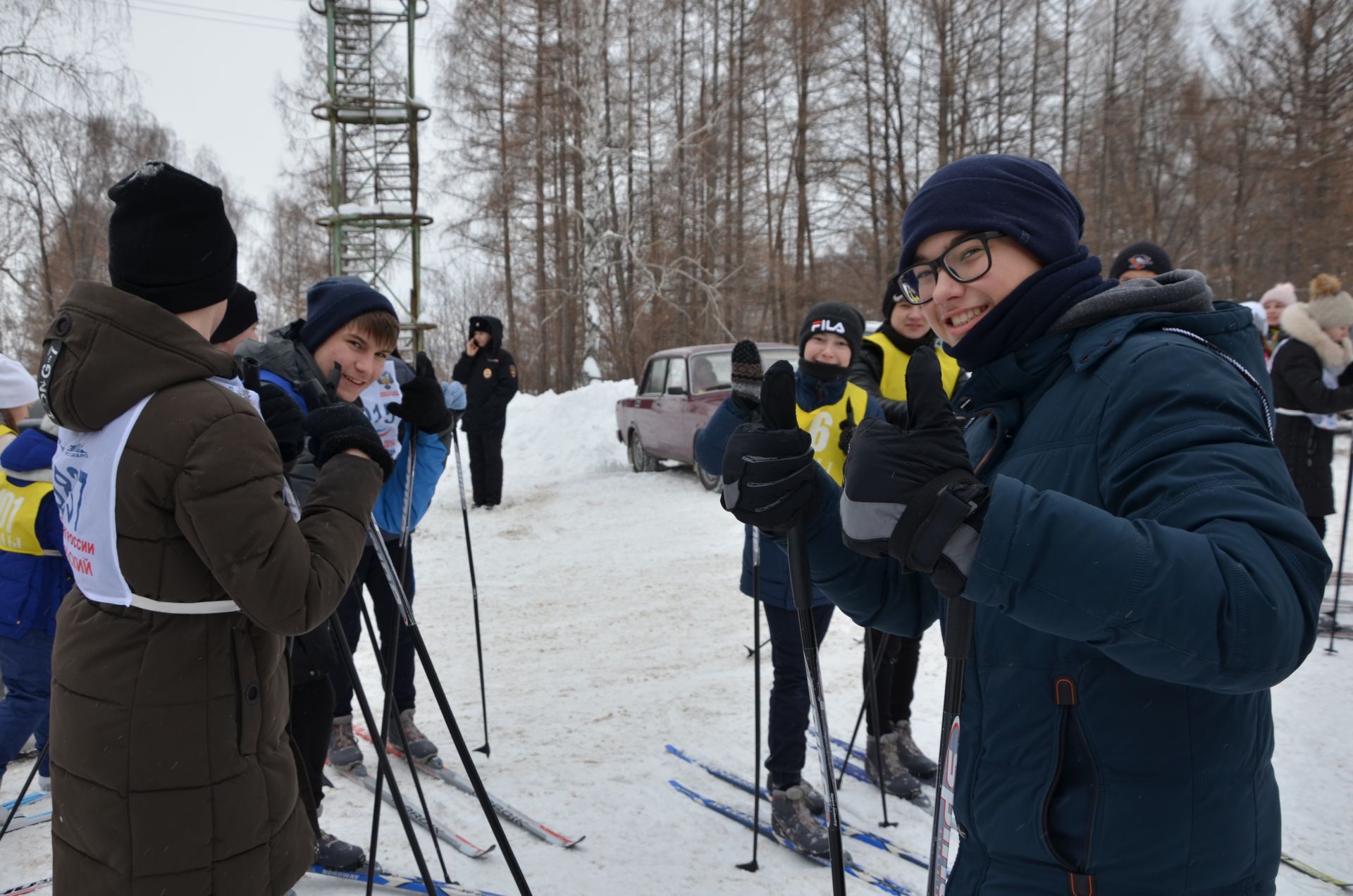 В Бавлах гонка «Лыжня России» прошла на ура