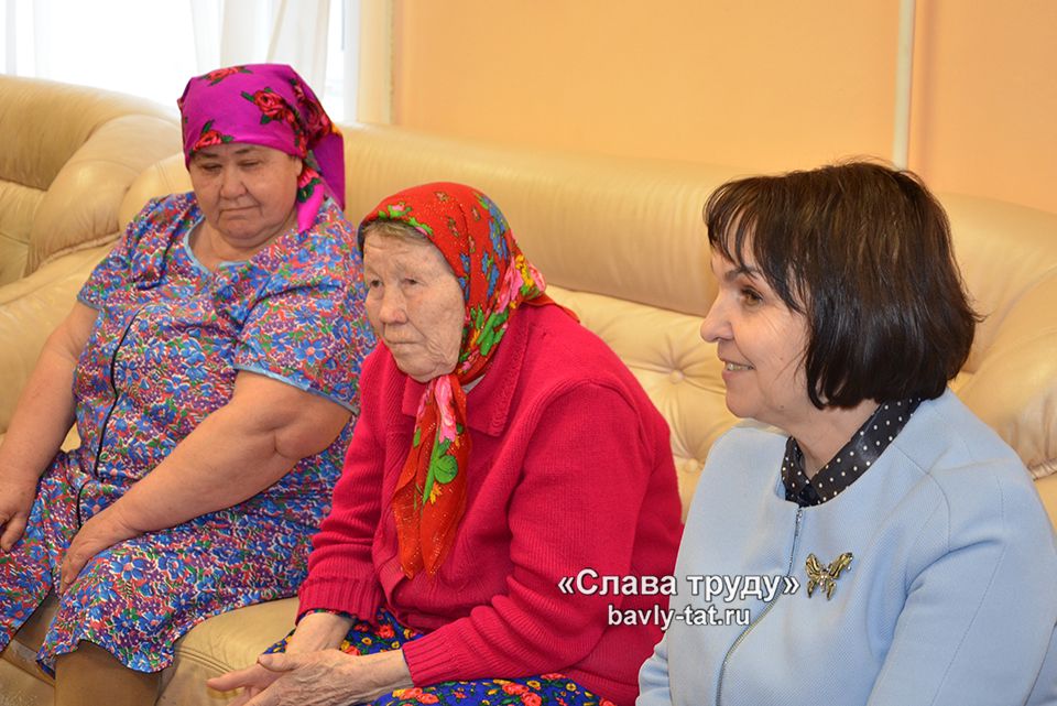 В Крым-Сарайском доме престарелых отметили 90-летие