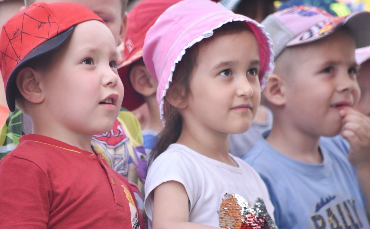 В нижней части Бавлов прошел яркий детский праздник
