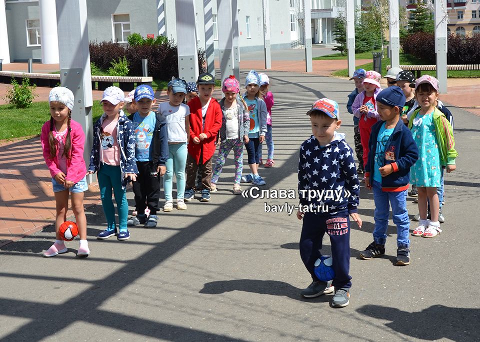 Бавлинская детвора окунулась в ушедшую эпоху