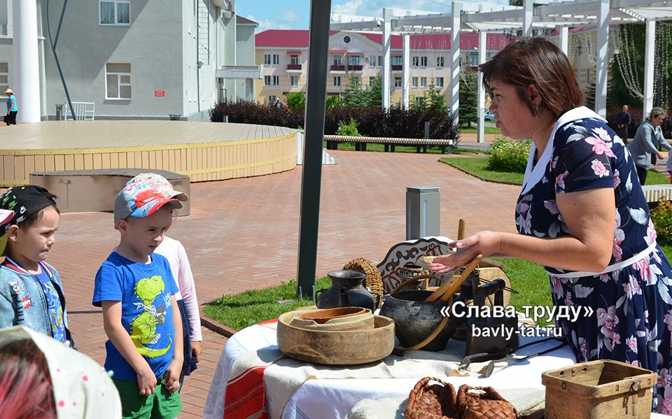 Бавлинская детвора окунулась в ушедшую эпоху