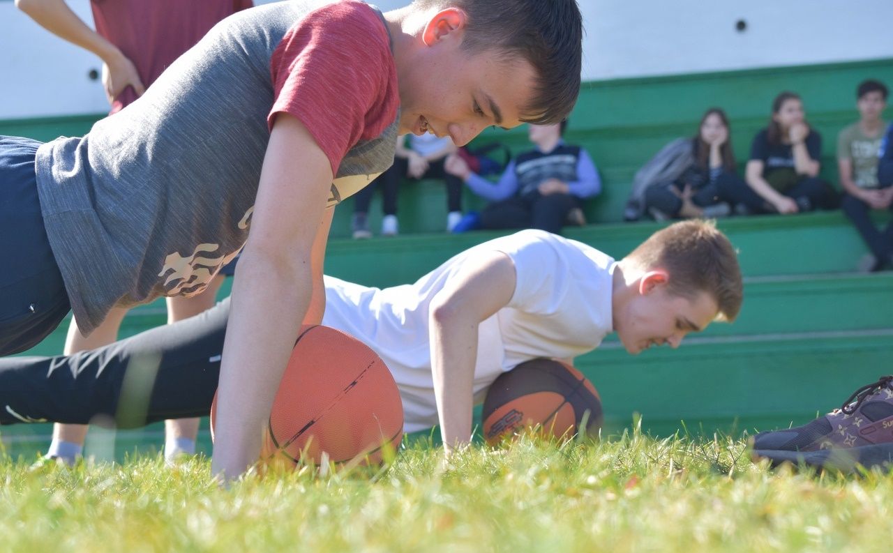 Бавлинские школьники приняли участие в эстафете "Спортивный Татарстан"