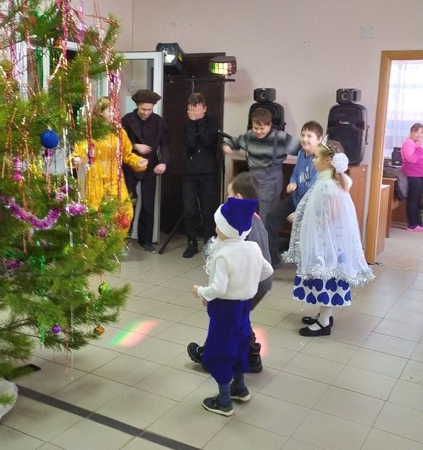 В бавлинском Васькине встречали Новый год весело и активно