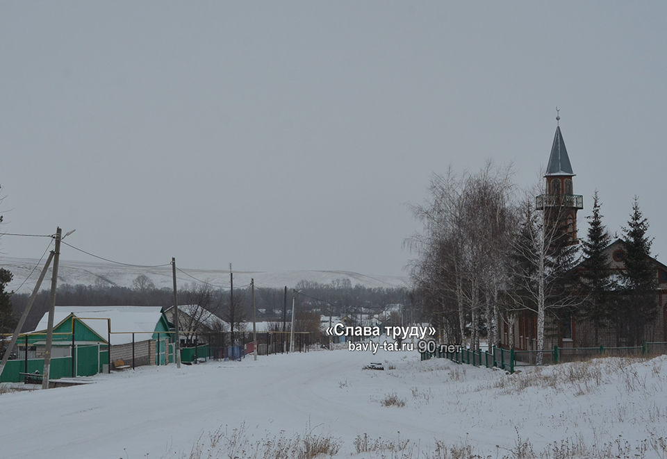 Жители села Татарский Кандыз ждут новый год