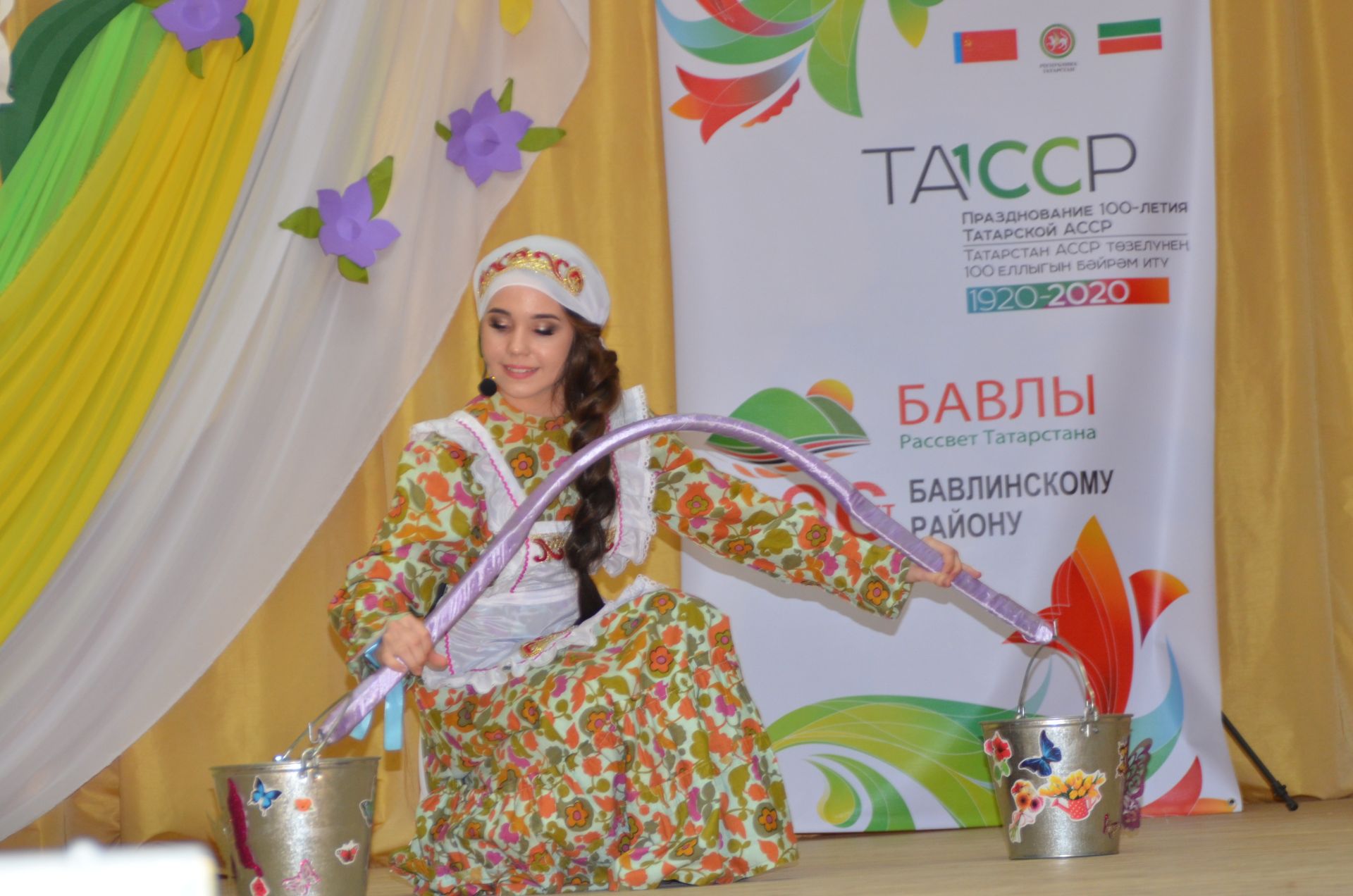 Фоторепортаж с бавлинского конкурса "Татар кызы 2020"