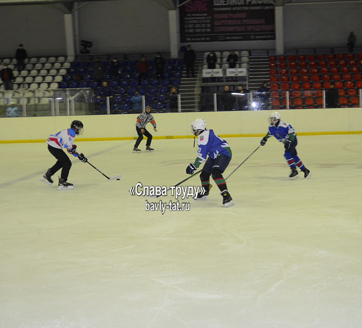 В Бавлах турнир по хоккею посвятили юбилею района