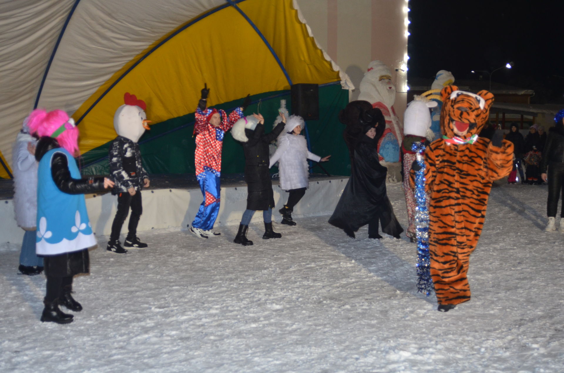 В парке "Ватан" состоялось торжественное открытие городской Ёлки (фотогалерея)