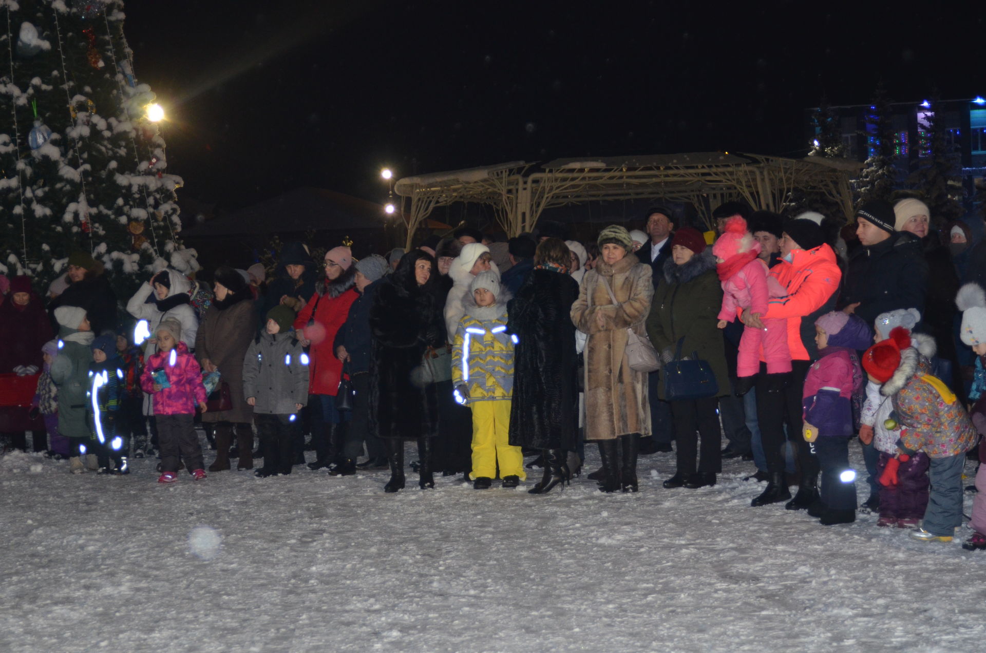 В парке "Ватан" состоялось торжественное открытие городской Ёлки (фотогалерея)