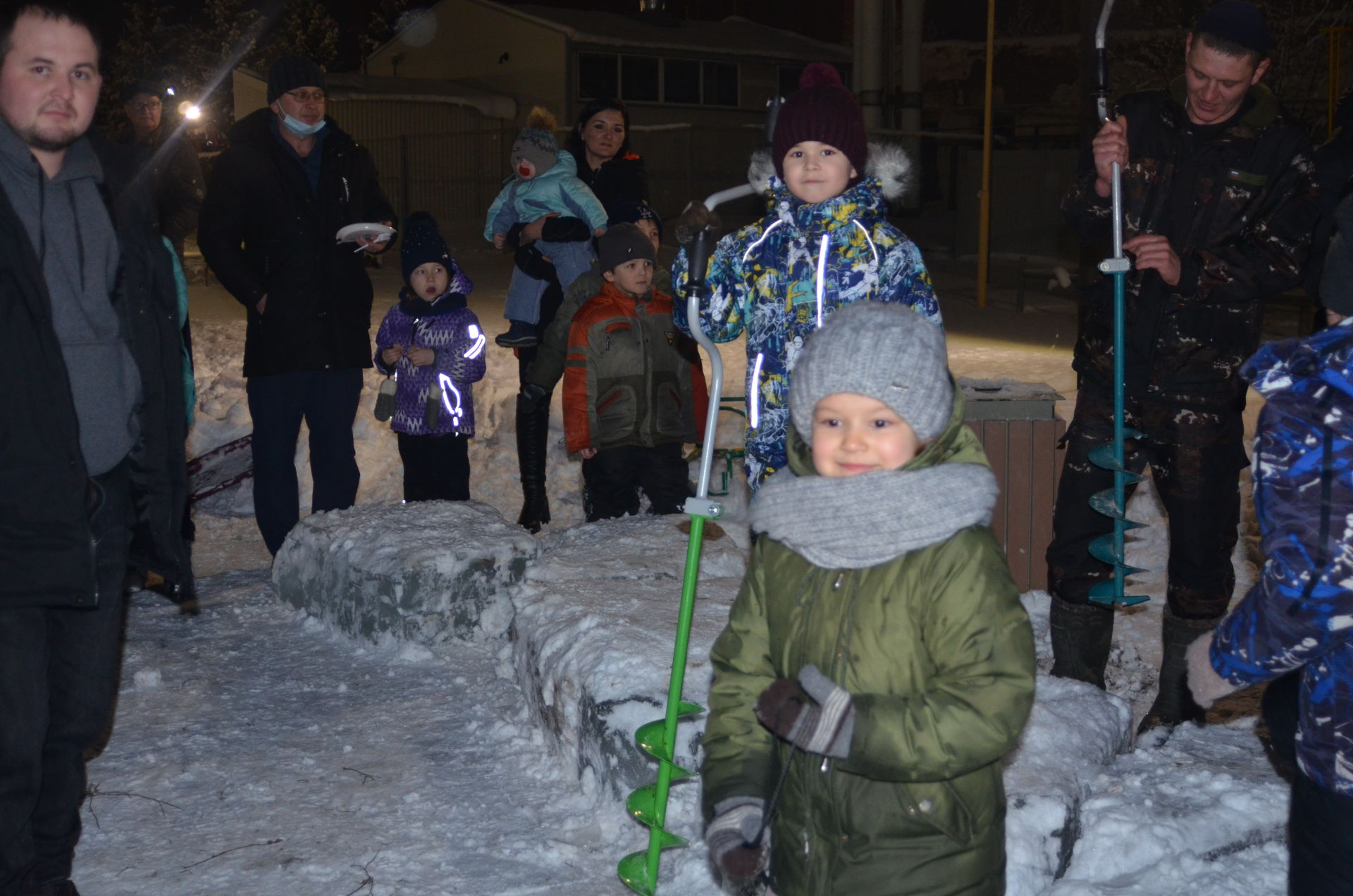 В парке "Ватан" состоялось торжественное открытие городской Ёлки (фотогалерея)