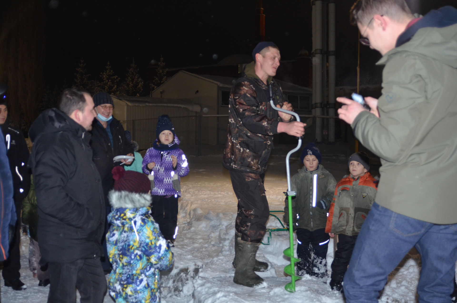 В парке "Ватан" состоялось торжественное открытие городской Ёлки (фотогалерея)