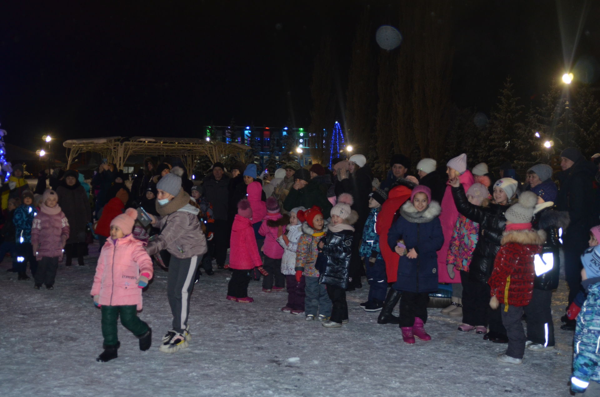 В парке "Ватан" состоялось торжественное открытие городской Ёлки (фотогалерея)