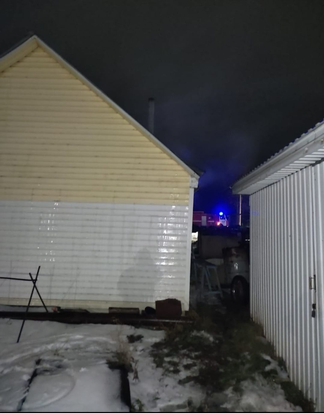 Вчера ночью произошел пожар в селе Татарская Тумбарла