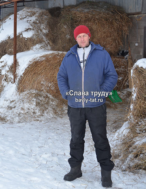 Житель бавлинской деревни Евгений Гудков подаёт пример как жить на селе