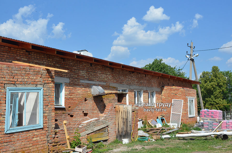 В Бавлинском селе капитально ремонтируется детский сад