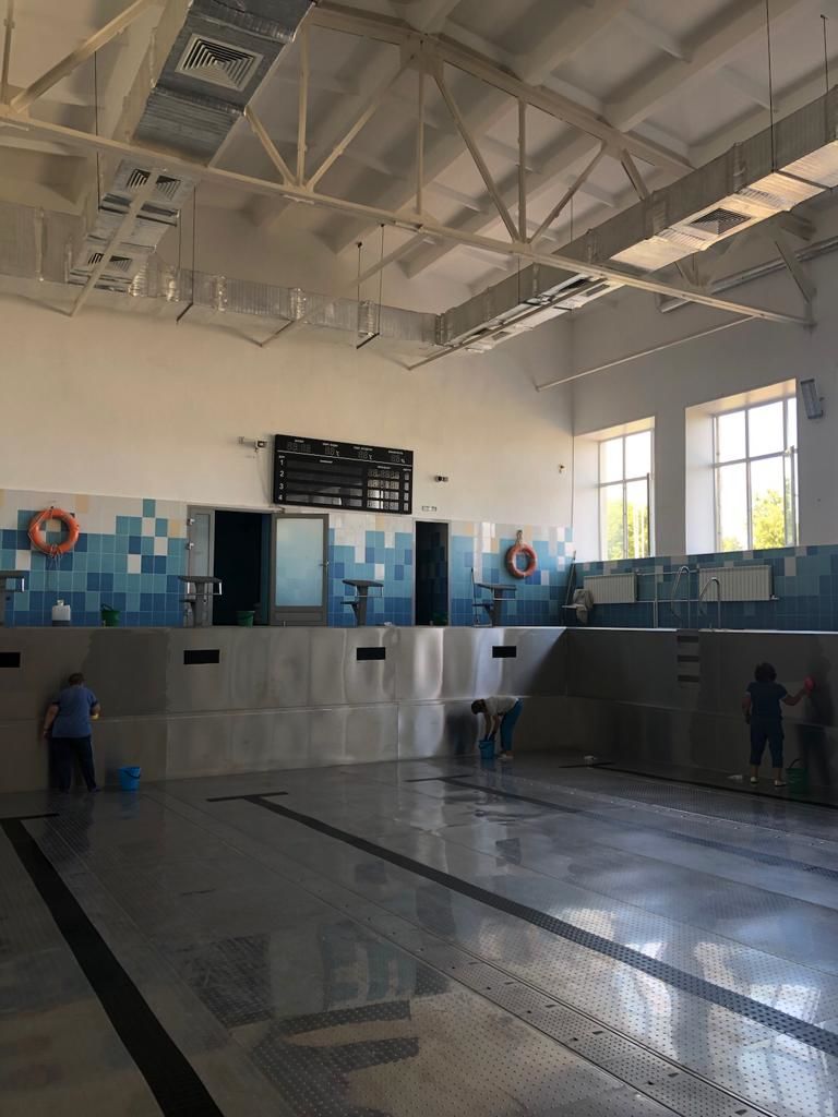 В Бавлах закрытый бассейн откроют в начале августа