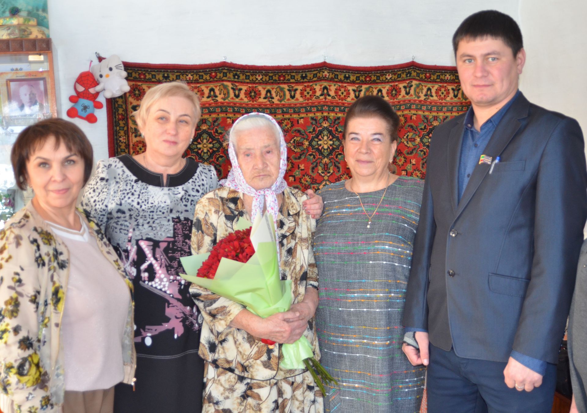 С 90-летним юбилеем поздравили жительницу Бавлинского района