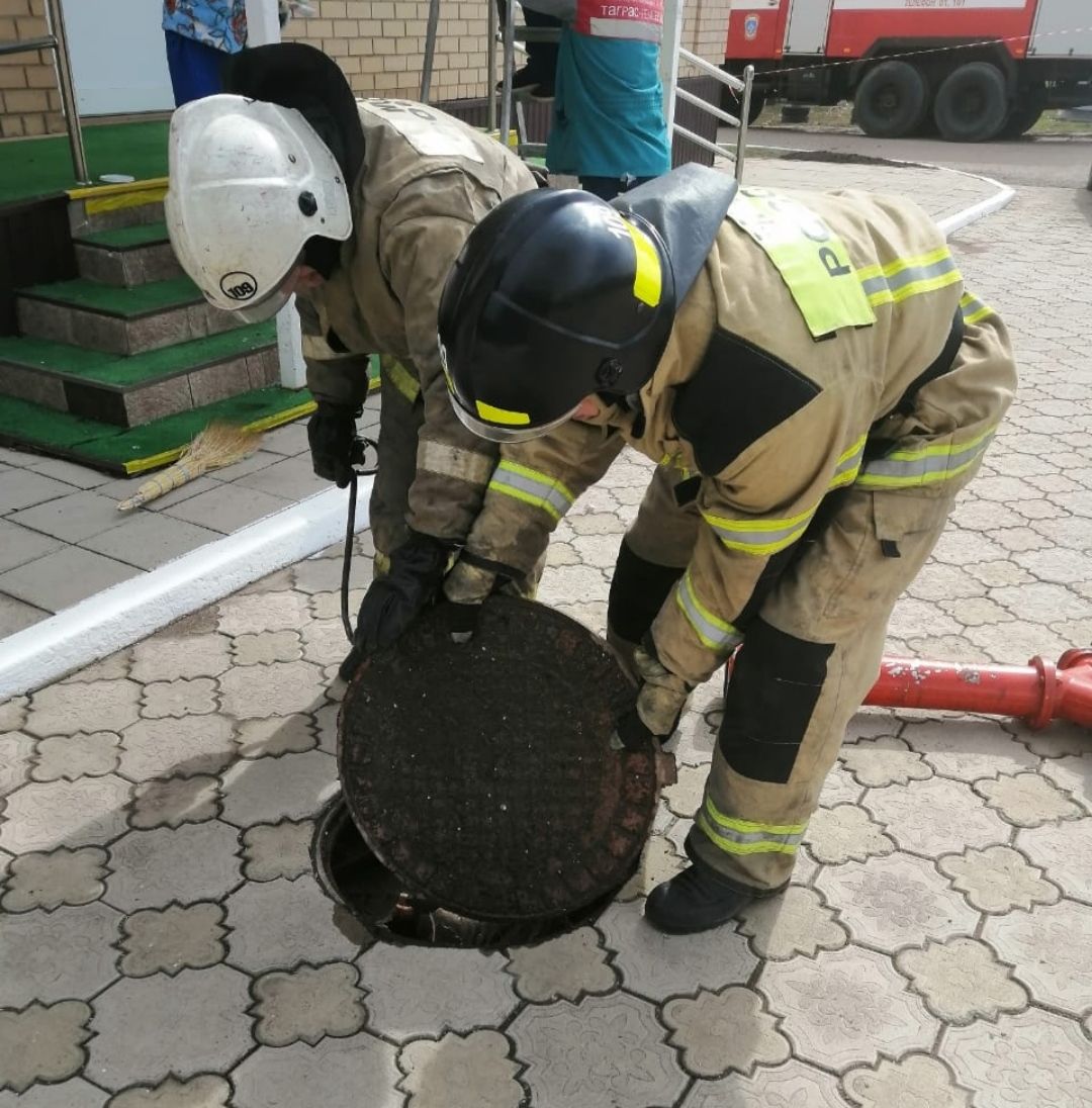 В Бавлинском приюте «Семья» прошли противопожарные учения