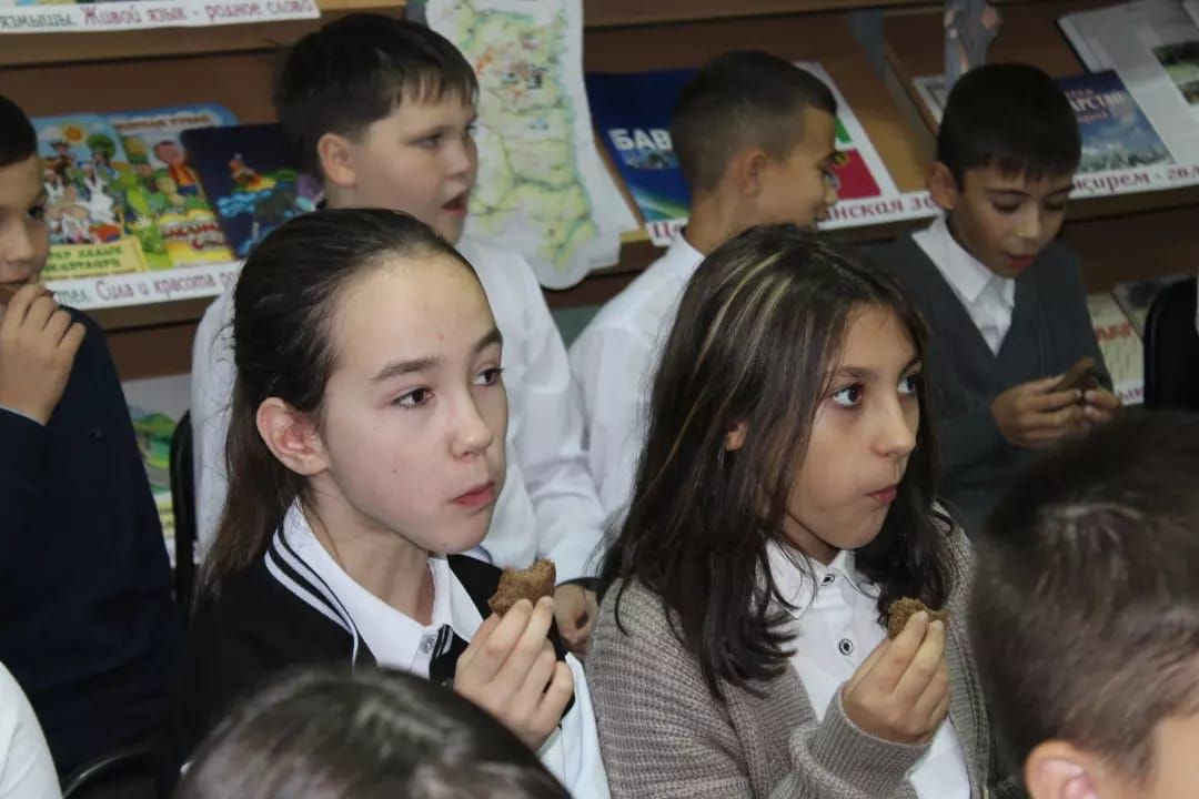 Бавлинские школьники вспоминали про день Бородинской битвы
