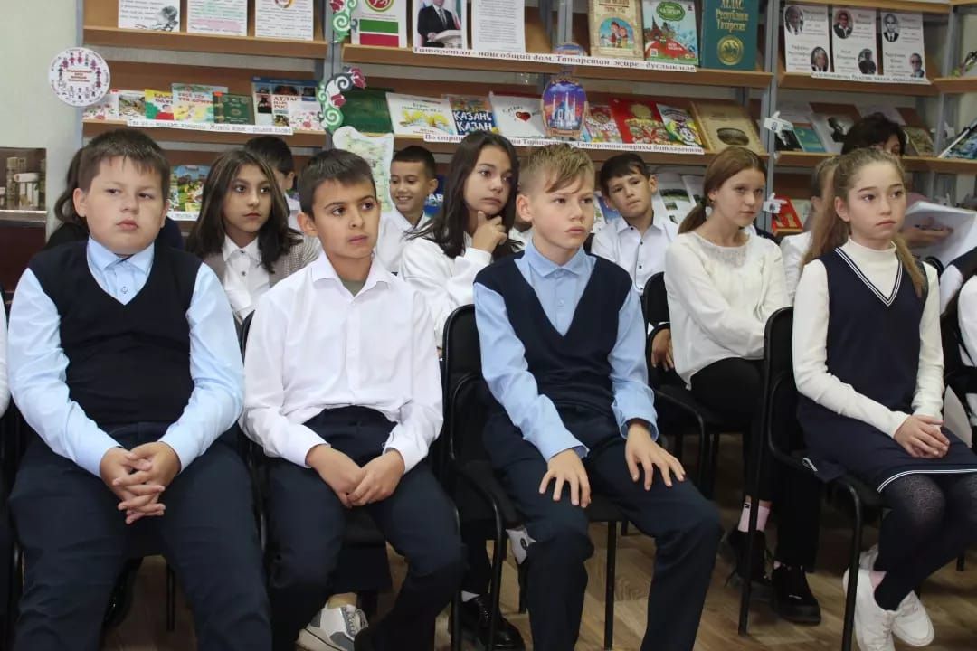 Бавлинские школьники вспоминали про день Бородинской битвы