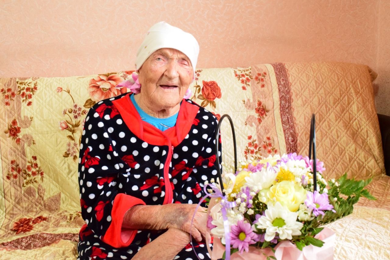 Жительнице Бавлов исполнилось 100 лет