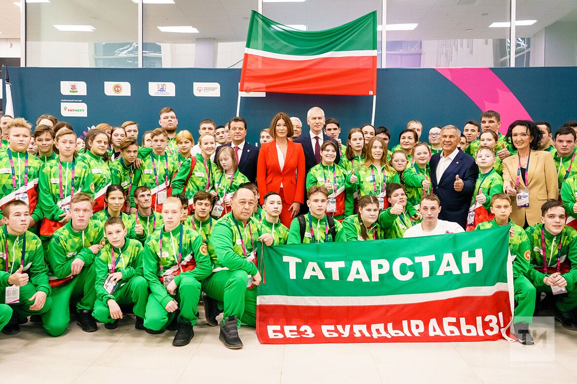 В столице РТ прошли Единые игры Специальной Олимпиады