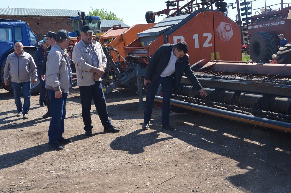 В Бавлинском районе прошла приемка кормозаготовительной техники