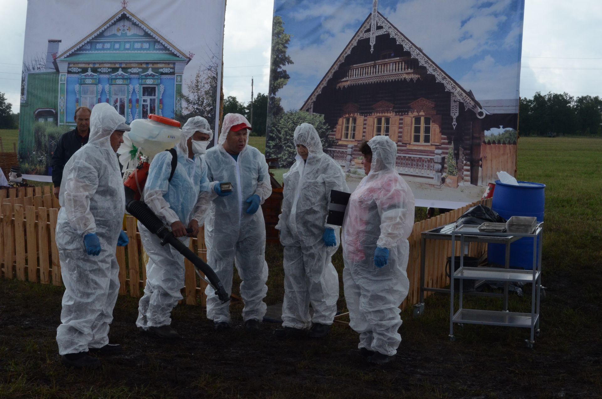 В городе Бавлы прошли межрегиональные ветеринарные учения