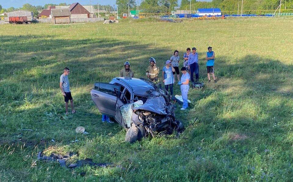 В Азнакаевском районе произошло смертельное ДТП