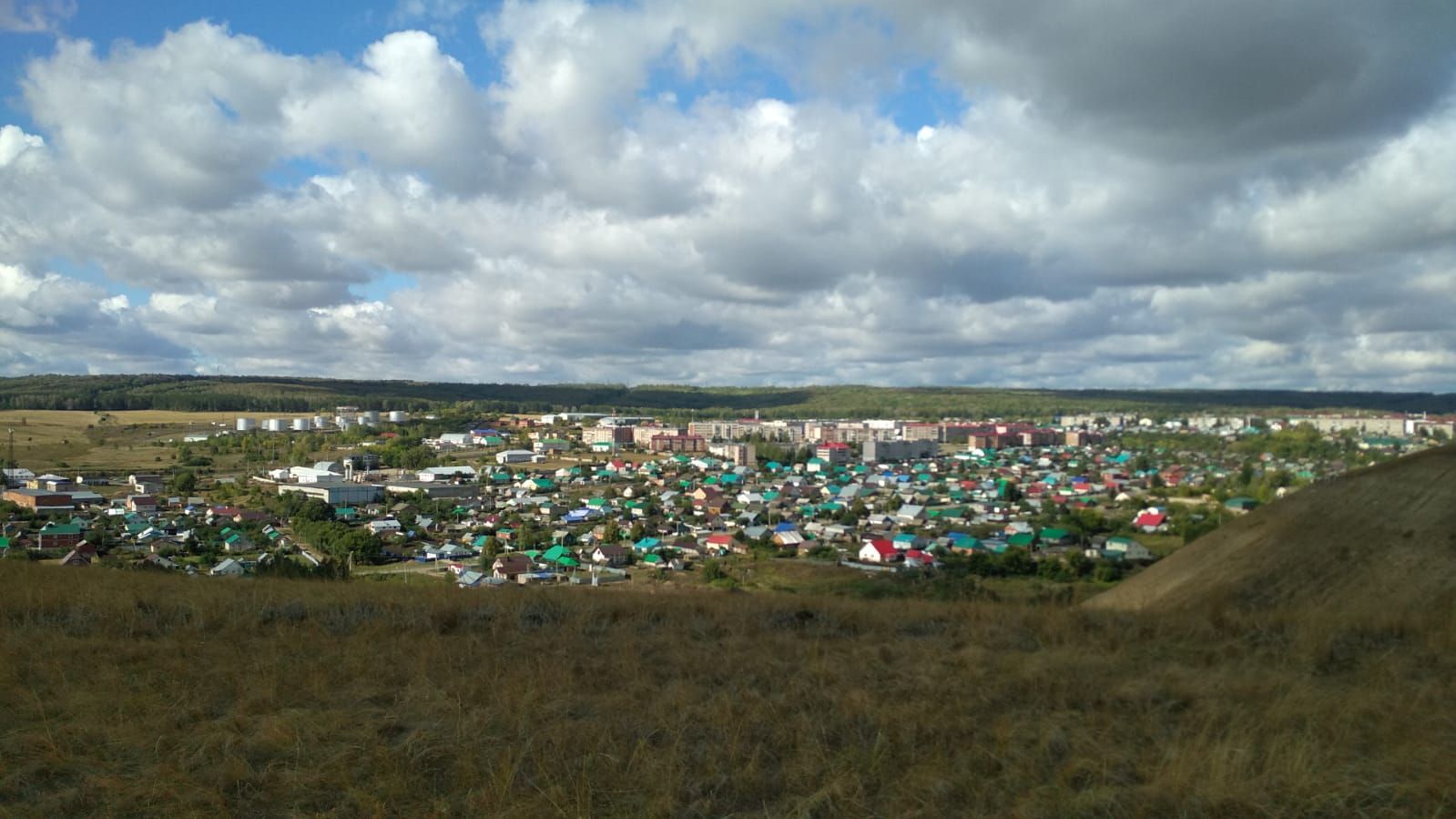 Тепло принесло туман в Бавлинский район