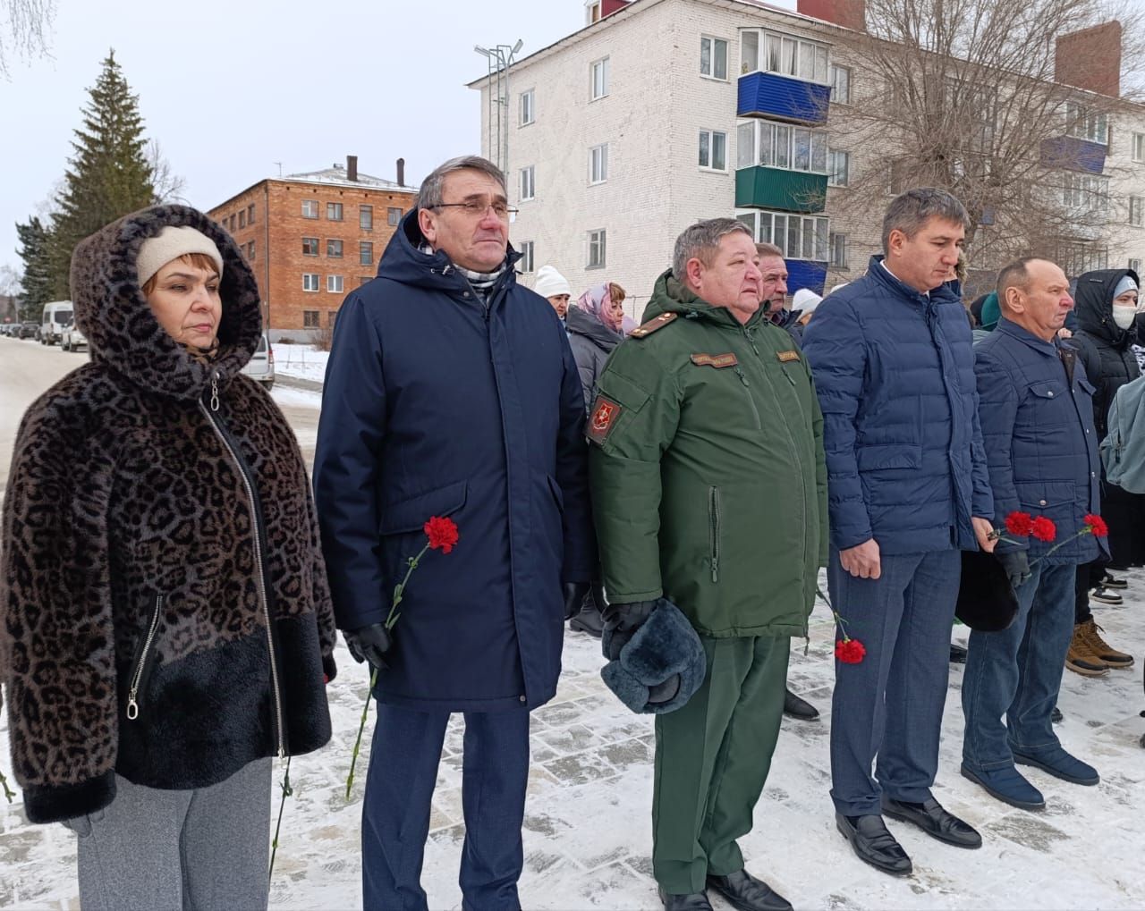 В честь Дня Героев Отечества в Бавлах прошёл митинг