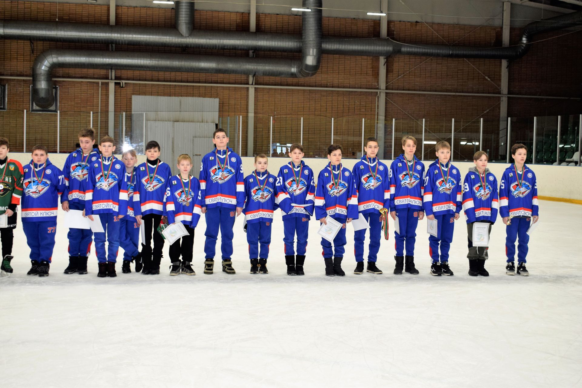 Бавлинские хоккеисты стали чемпионами турнира «Золотая шайба»