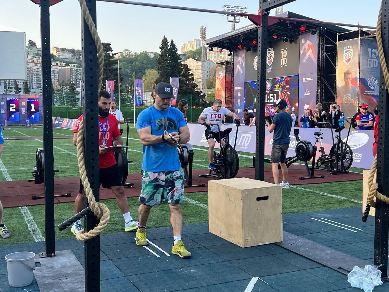 Команда Татарстана участвуют во Всероссийском фестивале чемпионов «Игры ГТО» в Сочи