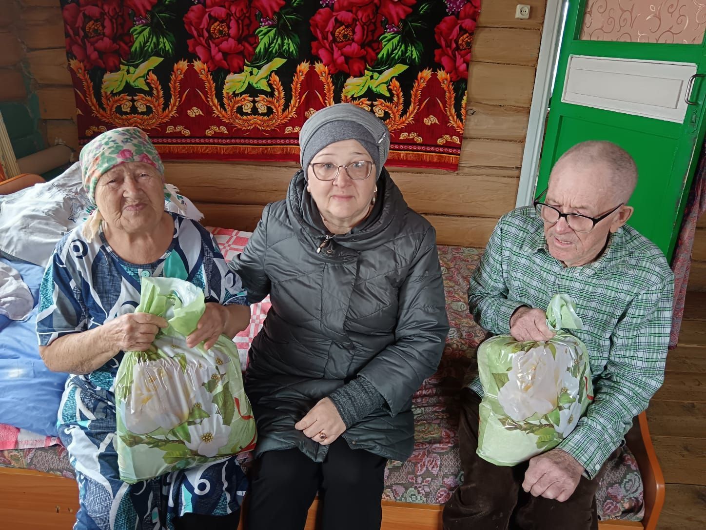 В селе Исергапово раздали садака-фитр