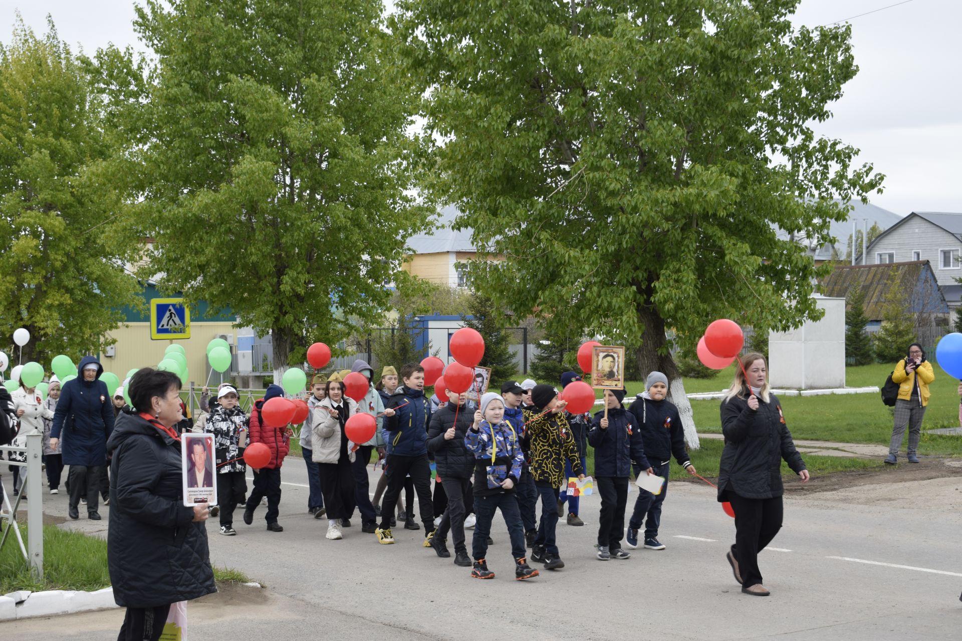 В Бавлах прошел митинг в честь годовщины победы в Великой Отечественной войне