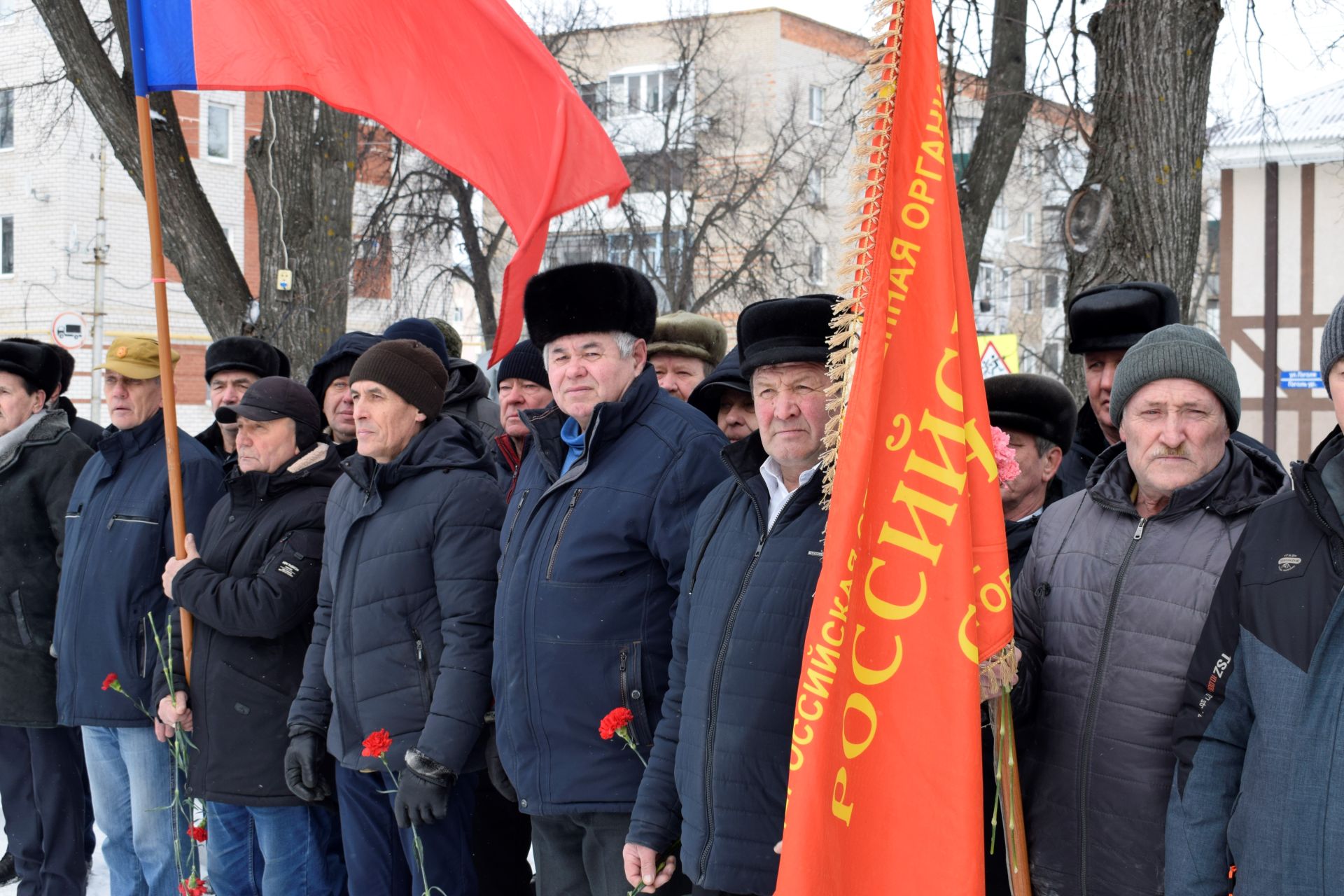 В Бавлах провели митинг ко дню вывода советских войск из Афганистана