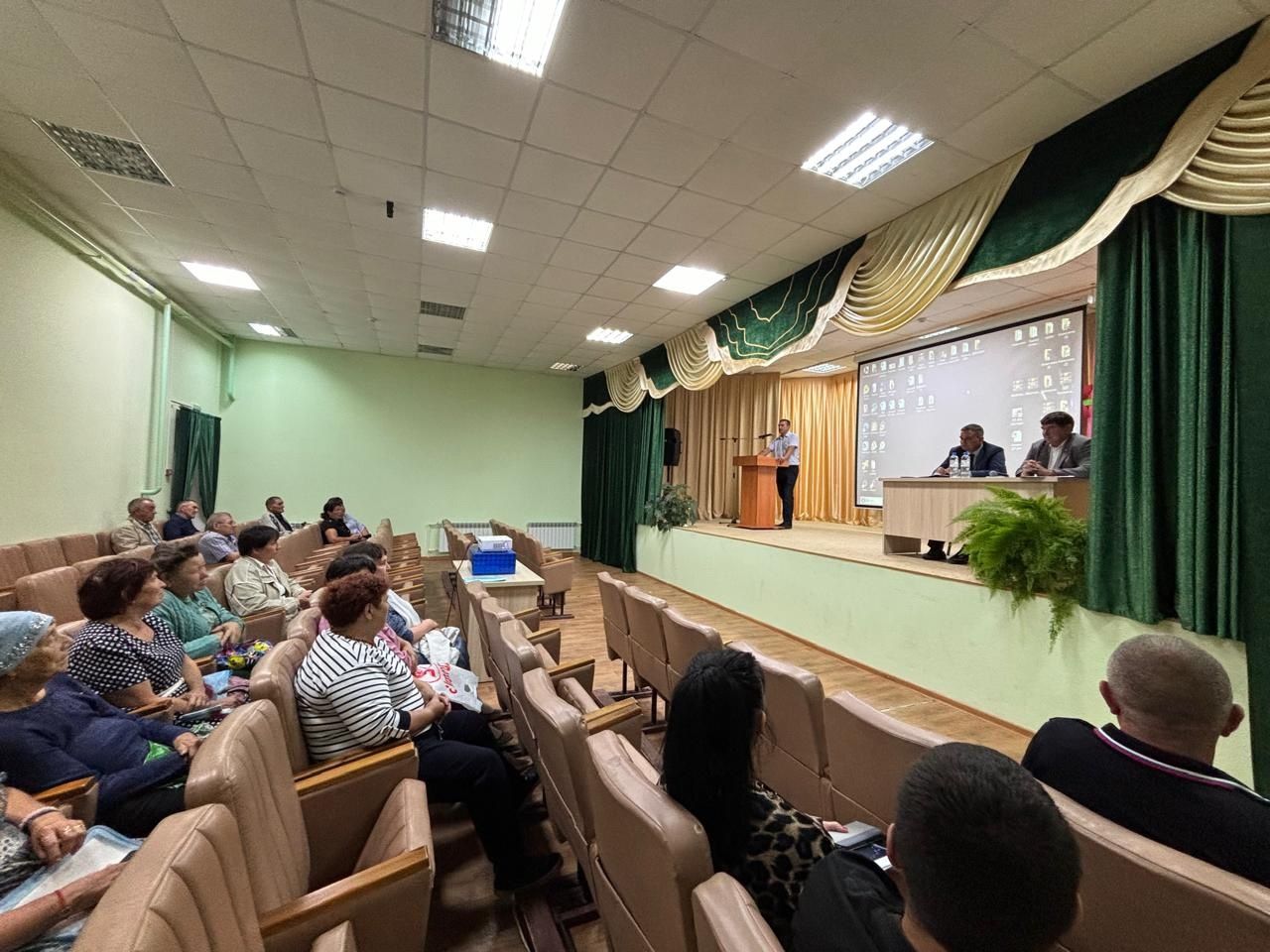 Начальник сельхозуправления Бавлинскго района посетил Салиховское поселение